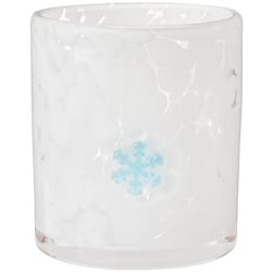 Life at Home Spotted Icon Glass - Snowflake 1 ea, $6.00/1ea