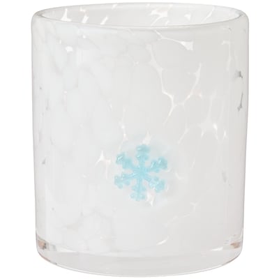 Life at Home Spotted Icon Glass - Snowflake 1 ea, $9.00/1ea