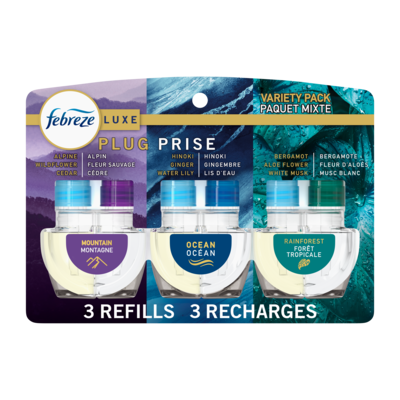 Febreze Plug In Air Freshener Scented Oil Refill, Elementals, 3ct 77.7 ml, $16.73/100ml