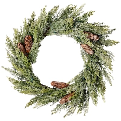 Life at Home Couronne scintillante et lumineuse avec pommes de pin 1 ea, 39,00 $/1ch