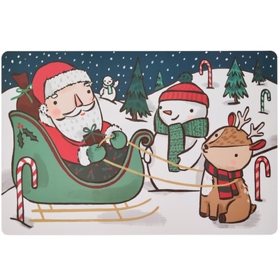 Everyday Essentials Holiday Santa Placemat 1 ea, $5.00/1ea