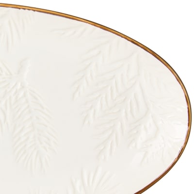 Woodland Debossed Serve Platter