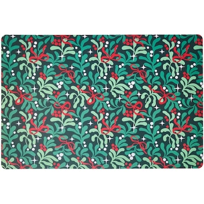 Everyday Essentials Holiday Mistletoe Placemat 1 ea, $5.00/1ea