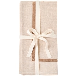 Life at Home Velvet Trim Napkins 2 Pack 1 ea, $4.00/1ea