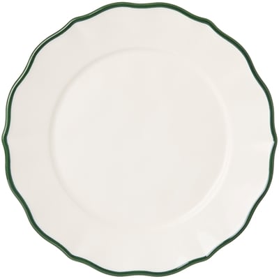 Life at Home Green Rim Side Plate 1 ea, $6.00/1ea