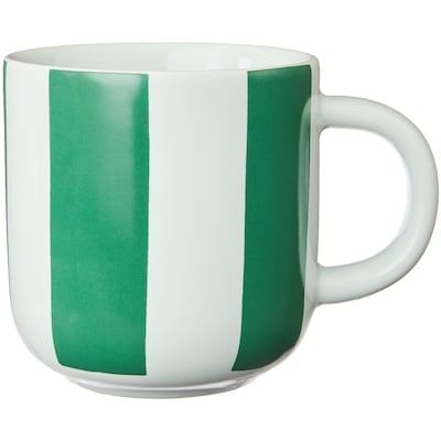 Life at Home Striped Mug - Green 1 ea, $6.00/1ea