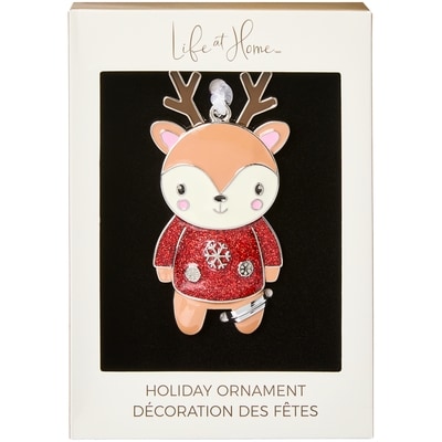 Life at Home Metal Reindeer Ornament 1 ea, $8.00/1ea