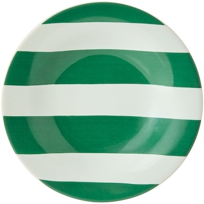 Life at Home Striped Appetizer Plate - Green 1 ea, $5.00/1ea