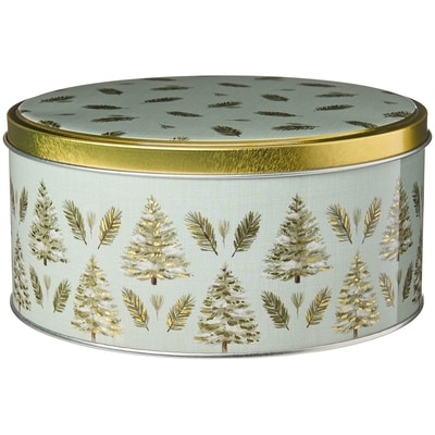 Life at Home Medium Round Tin - Neutral Winter 1 ea, $3.00/1ea