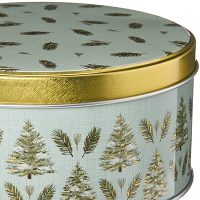 Small Round Tin - Neutral Winter