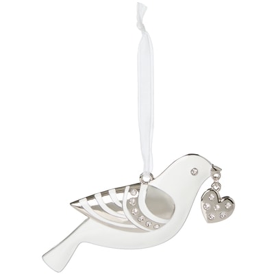 Metal Dove Ornament