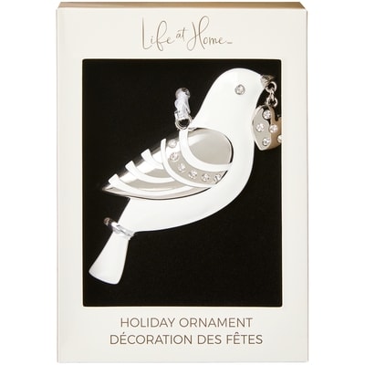 Life at Home Décoration en métal à motif de colombe 1 ea, 8,00 $/1ch