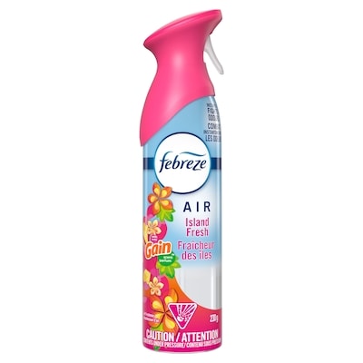Febreze Assainisseur d’air en vaporisateur, parfum Island Fresh, 1 u 230 g, 2,60 $/100g