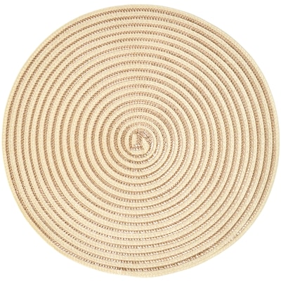 Everyday Essentials Napperon rond en lurex – doré 1 ea, 5,00 $/1ch