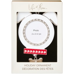 Life at Home Décoration cadre-photo en métal à motif de chiot 1 ea, 8,00 $/1ch