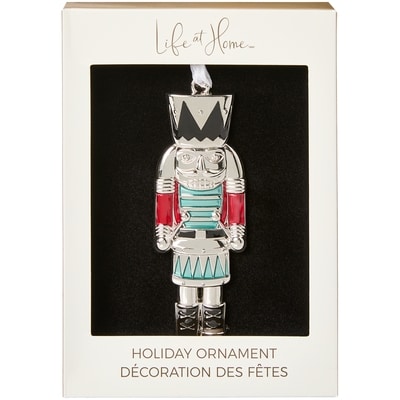 Life at Home Metal Nutcracker Ornament 1 ea, $8.00/1ea