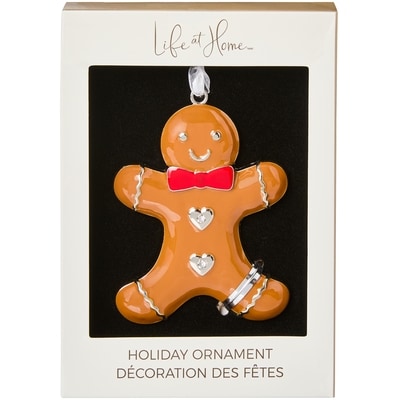 Life at Home Metal Gingerbread Man Ornament 1 ea, $8.00/1ea