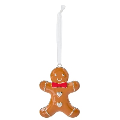 Metal Gingerbread Man Ornament