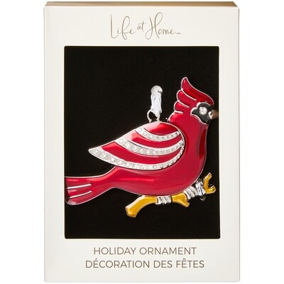 Life at Home Metal Cardinal Ornament 1 ea, $8.00/1ea