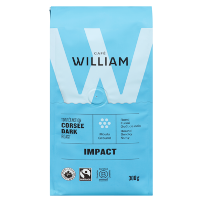 Cafe William Spartivento Beans Dark Roast Ground Impact 300 g, $5.66/100g
