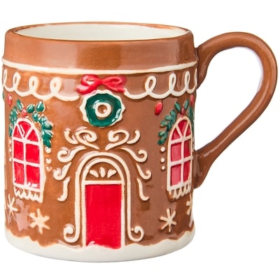 Life at Home Gingerbread Mug - Brown 1 ea, $8.00/1ea