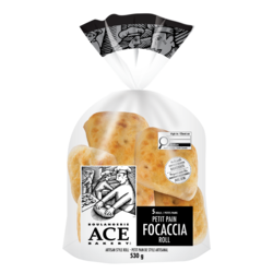 ACE Artisan Style Roll Focaccia Roll 530 g, $0.85/100g