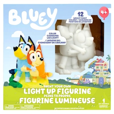 BLUEY Light Up Figurine 1 ea, $17.00/1ea