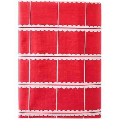 Water Resistant Tablecloth 60 in x 102 in - Plaid