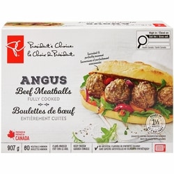 le Choix du Président Boulettes de bœuf Angus 907 g, 2,31 $/100g