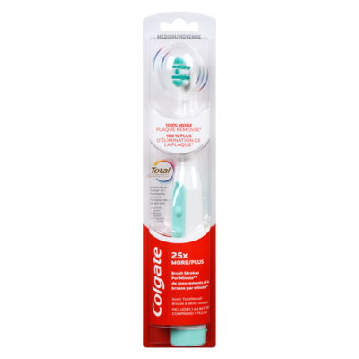 Colgate Powered Toothbrush Medium 1 ea, $11.99/1ea