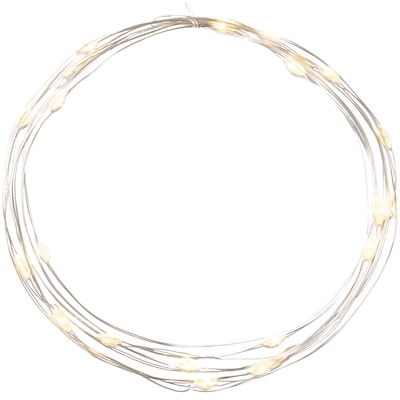 Décoration automnale de cordon de 20 ampoules à DEL&nbsp;–&nbsp;ambre