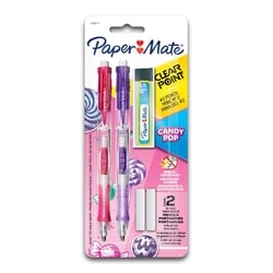 PaperMate Porte-mines Paper Mate Clearpoint, bonbons éclatants, mine HB n° 2, 2 unités 2 ea, 4,50 $/1ch