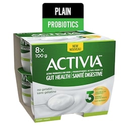 Activia Probiotics Yogurt, Plain 800 g, $0.50/100g