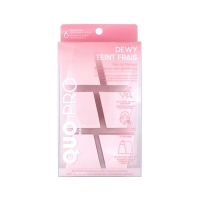 Quo Beauty Éponges en coin gonflantes6 éponges de qualité professionnelle 1 ea, 2,49 $/1ch