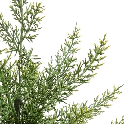 Faux Cyprus Tree with Pot