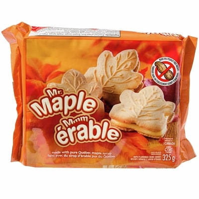 Mr. Cookies Biscuits crémeux à saveur d'érable 325 g, 1,07 $/100g