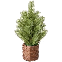 Life at Home Faux Pine Tree with Pot 12 in - Dark Pot 1 ea, $10.00/1ea