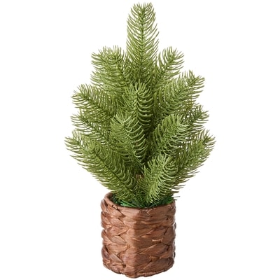 Life at Home Pin artificiel en pot de 12 po – pot de couleur foncée 1 ea, 10,00 $/1ch