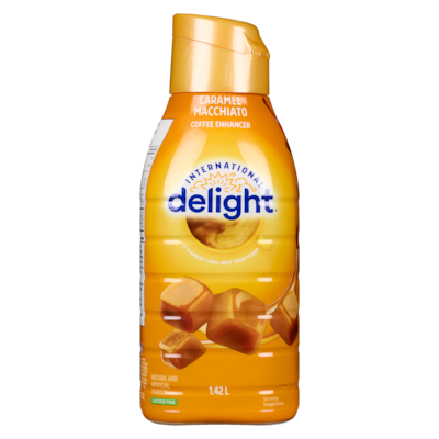 International Delight Coffee Enhancer Caramel Macchiato 1.42 l, $0.56/100ml