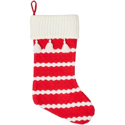 Life at Home Striped Knit Stocking 1 ea, $19.00/1ea