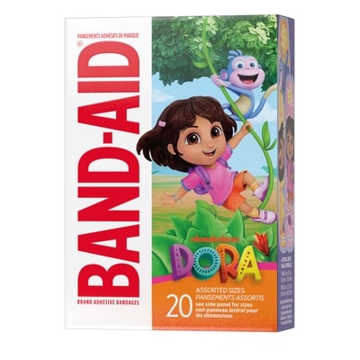Pansements de premiers soins pour enfants, Dora de Nickelodeon