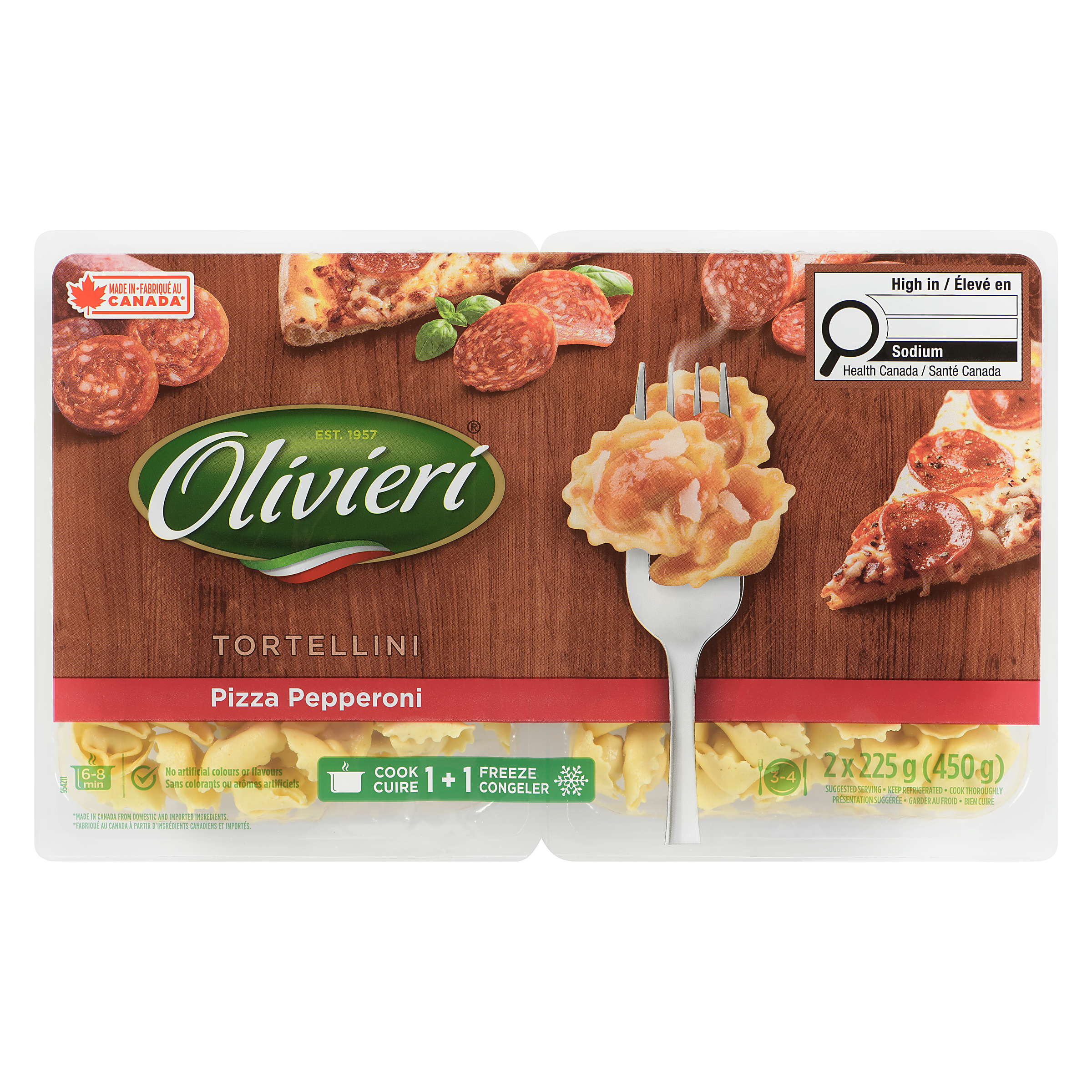 Olivieri Tortellini, Pizza Pepperoni