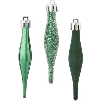 Mini Finial Holiday Ornaments 18 Pack - Forest