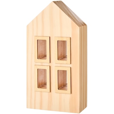 Life at Home Décoration en forme de maison en bois 8 po 1 ea, 10,00 $/1ch