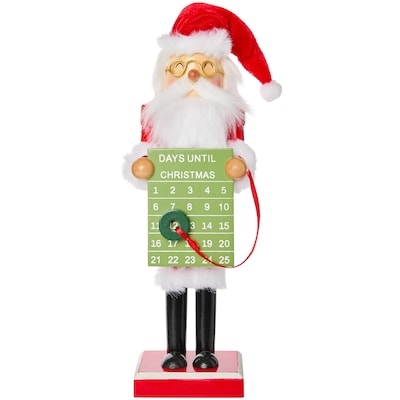 Life at Home Casse-noisettes père Noël avec calendrier de l’Avent 1 ea, 14,00 $/1ch