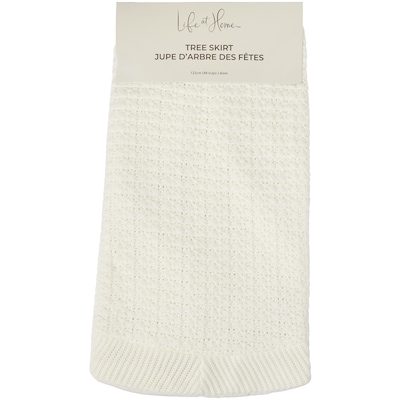 Life at Home Textured Knit Tree Skirt 1 ea, $49.00/1ea