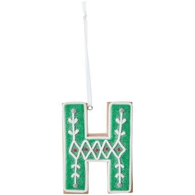 Life at Home Décoration de monogramme en biscuit – lettre H 1 ea, 5,00 $/1ch
