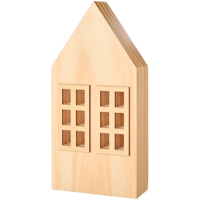 Life at Home Décoration en forme de maison en bois 10 po 1 ea, 14,00 $/1ch
