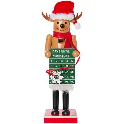 Life at Home Reindeer Nutcracker Advent Calendar 1 ea, $14.00/1ea