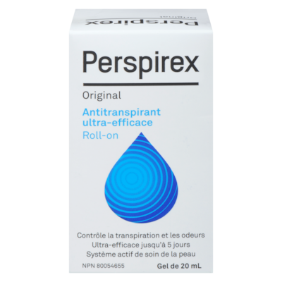 PerspireX Antitranspirant ultra-efficace roll-on original 20 ml, 99,95 $/100ml